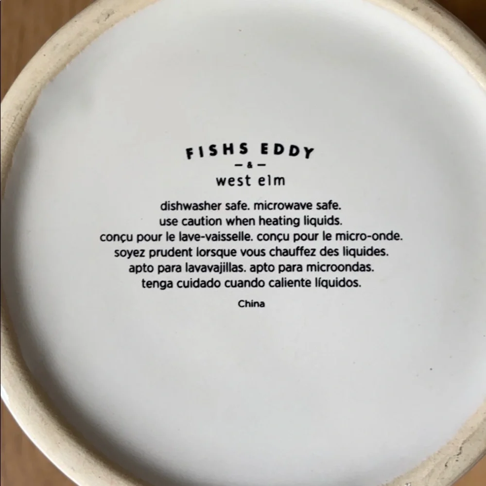 Fishs Eddy & West Elm Birthday Mug